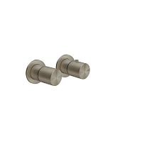 Double-handle shower mixer tap 70032 serieswall-mountedthermostaticchromed metal