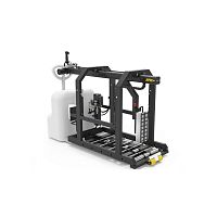 Battery changer trolley metal