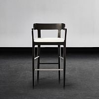 Contemporary bar chair TENindoorfabricleather