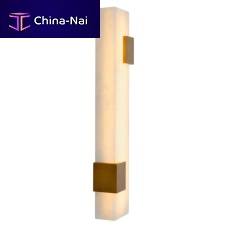 Contemporary wall light FUROREindoorbrassalabaster