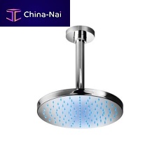 Ceiling-mounted shower head 9926F6roundwith chromotherapy