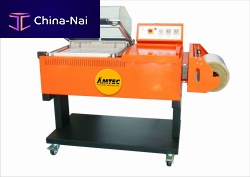 Semi-automatic packaging machine max. 450 x 300 mm, max. 13 p/min | W13-L ECONOMYheat-shrink filmbell type