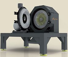 Disc mill OMMhorizontalwaste