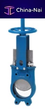 Knife gate valve EX with handwheelshut-offfor wastewater