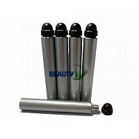 Aluminum vial cylindricalwith cap