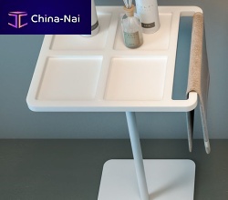 Solid Surface organizer tray CADDY bathroom