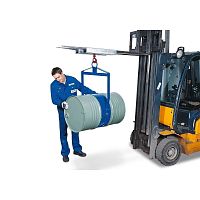 Drum lifting and turning clamp 164392Wverticalhorizontal