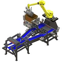 Flexible feeder 4080 seriesautomaticroboticfor packaging