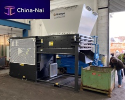 Compact waste crusher-shredder Engine Cracker