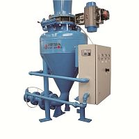 Dense phase pneumatic conveying system for pneumatic conveyingfor abrasive productspowder