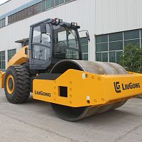 Single-cylinder road roller 6622Evibratingarticulated