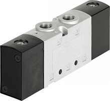 Spool pneumatic directional control valve H12C-5/2-P/Ppneumatically-operated5/2spring-return