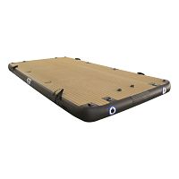 Swim platform inflatablefor yachtsteak