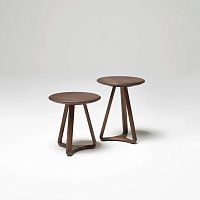Contemporary side table GINOoakwalnutbeech