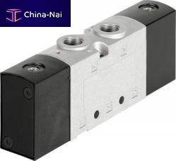 Spool pneumatic directional control valve H12C-5/2-P/Ppneumatically-operated5/2spring-return