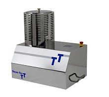 Compact palletizer for the pharmaceutical industry