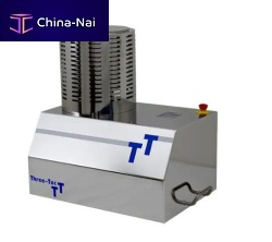 Compact palletizer for the pharmaceutical industry