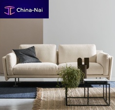 Modular sofa HAROLDminimalist designfabricwhite