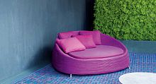Contemporary daybed AFRApolyurethane foamstainless steel basegarden