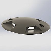 Recessed floor light fixture Balise NovaLEDroundIP68