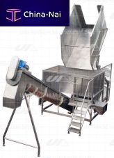 Screw dosing dispenser for the food industryautomaticwith vibratory feeder
