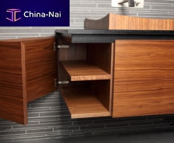 Wooden washbasin cabinet LAGUNA PUREcontemporarywith integrated cupboards