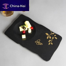 Brass serving tray limestonehome