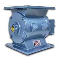 Dust collector rotary valve square-flange