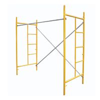 Fixed scaffolding facademodular