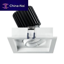 Recessed ceiling spotlight SHOPLEDsquarerectangular