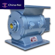 Dust collector rotary valve square-flange