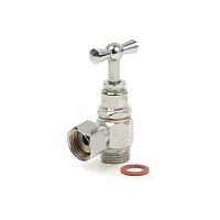 Toilet shut-off valve 406wall-mountedchrome-plated brassbathroom