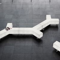 Original design bench FUTURA PANCApolyethyleneilluminated