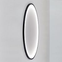 Contemporary wall light luna W1250indoorlacquered aluminumopal