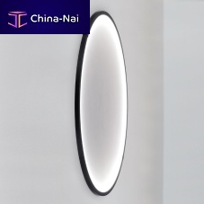 Contemporary wall light luna W1250indoorlacquered aluminumopal