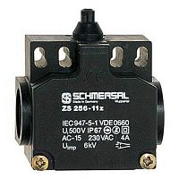 Position switch with safety function 256 serieswith plunger