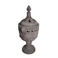 Art Deco lantern Focusterracottasculpturaloutdoor