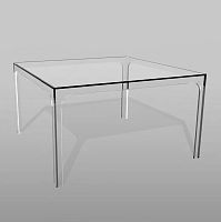 Contemporary table TEODOSIO QUADROglasssquare