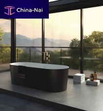 Oval bathtub DELUXEfree-standingfor homescontemporary