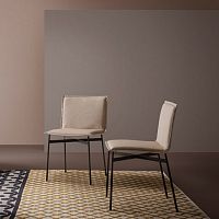 Contemporary chair Zazuindoorfabricleather