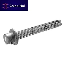 Flange immersion heater copperstainless steelflat