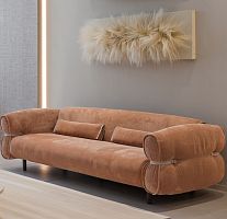 Modular sofa BonBoncontemporaryfabricleather