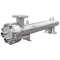 Multi-tube heat exchanger liquid/liquidgas/liquidstainless steel