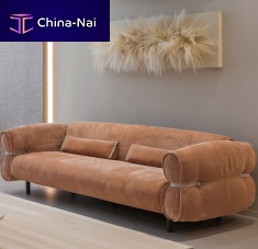 Modular sofa BonBoncontemporaryfabricleather