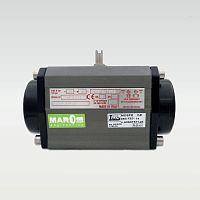 Pneumatic valve actuator Mosferotaryrack-and-pinionsingle-acting