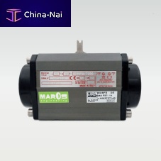 Pneumatic valve actuator Mosferotaryrack-and-pinionsingle-acting