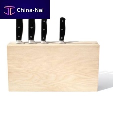 Wooden knife block TIMBER TWIN