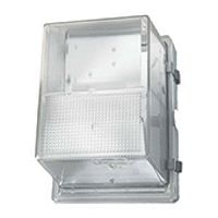 Contemporary wall light 3F 66outdoorstainless steelpolycarbonate