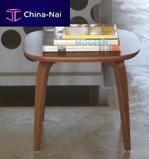 Contemporary side table CCT seriesplywoodlaminate basesquare