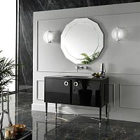 Free-standing washbasin cabinet SOHO-03marbletraditionalwith drawers